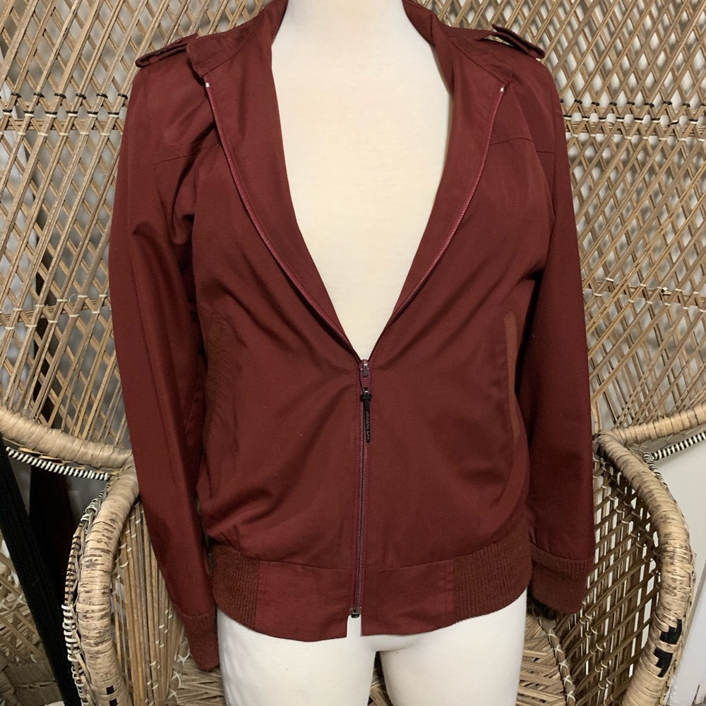 London Fog Vintage Maroone Rain coat